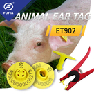 Wodoodporne elektroniczne kolczyki do uszu Rfid Animal ISO11784 50szt