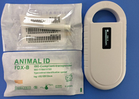 RFID ISO Transponder Microchip 6 naklejek z wtryskiwaczem wielokrotnego użytku Transpondery do wstrzykiwań 2,12 * 12 mm