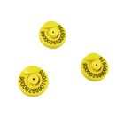 Żółty tag do uszu RFID dla ET907 Prężnica 30,5 mm ± 0,5 mm ISO11784/5 FDX-B