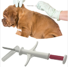 134.2 khz FDX-B RFID Animal ID szklany tag strzykawka dla zwierząt gospodarskich Transponder Implant Pet dog cat Microchip