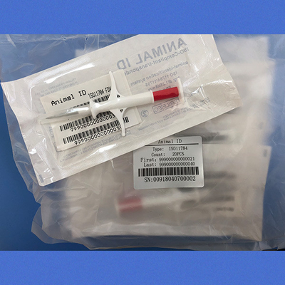 Unshared ICAR Code FDX - B Animal ID Microchip pakowany oddzielnie w sterylną torbę