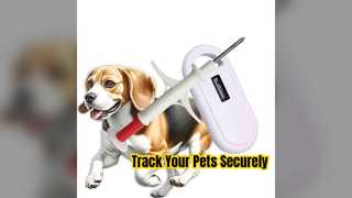 Strzykawka z mikrochipem dla zwierząt ISO 11784 134,2 kHz FDX-B