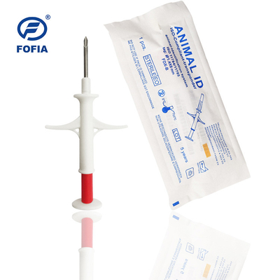 2,12 mm Bioglass Dog ID Microchip Wstrzykiwany transponder zwierzęcy 134,2 kHz