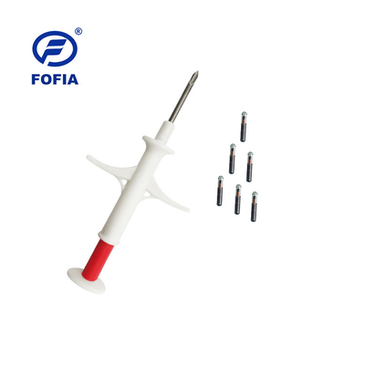Certyfikat ICAR 2,12*11,5 mm RFID z zwierzęcym bioglasem EM4305