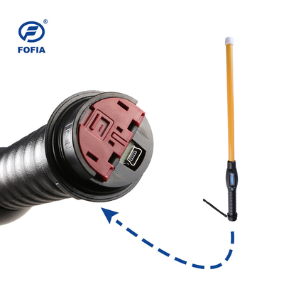 ISO11784/5 FDX-B Animal Stick Bydło Czytnik kolczyków 134,2 KHZ Żółty czarny kolor