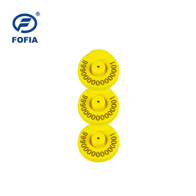 Animal Rfid Chip Ear Tag Elektroniczny do użytku w gospodarstwie 134,2 kHz FDX-B