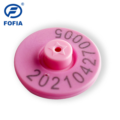 UHF Rfid kolczyk w uchu zwierzęcia Zarządzanie świniami 960 MHz Anti Collision