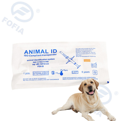 134.2 KHz częstotliwość Animal ID Microchip ISO11784/5 FDX-B glasstags