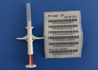 2,12 mm x 12 mm ID do przechowywania znaczników mikrochipów Wszczepialny biokompatybilny polimer