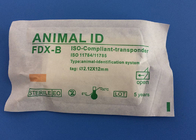 Animal ID Microchip Needle 134,2 kHz ISO Standardowy mikroczip z wtryskiwaczami do wstrzykiwania transponderów
