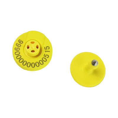 Tensiony 350N Elektroniczne znaki ucha Certyfikowane przez ICAR Custom Cattle Ear Tags