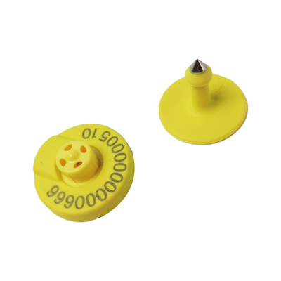 Chipy europejskie z unikalnym zabezpieczeniem danych ET907 ISO High Security Smart Ear Tag for Cow