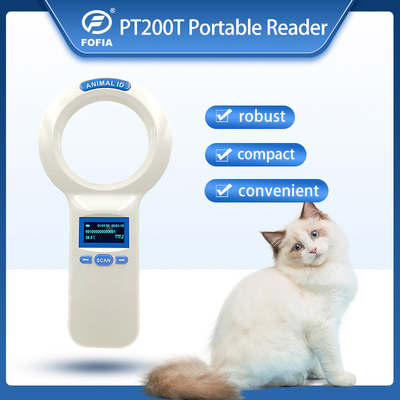 USB Transferable ISO Transponder Microchip Handheld Reader dla zwierząt domowych