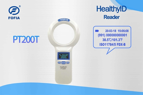 USB Transferable ISO Transponder Microchip Handheld Reader dla zwierząt domowych
