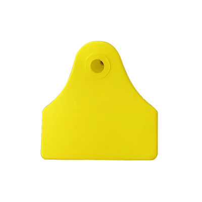 Wysoka wytrzymałość PEUR Materiał RFID Ear Tag z napięciem 350N do śledzenia zwierząt hodowlanych zgodny z ISO11784/5