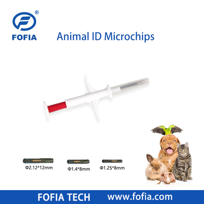 134.2kHz ICAR EM4305 Implant RFID 1.25x7 1.4x8 2.12x12mm GlassTag Mikrochips Pies Koń Owiec Mikrochip Zwierzę ID Mikrochip dla zwierząt domowych