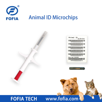 134.2kHz ICAR EM4305 Implant RFID 1.25x7 1.4x8 2.12x12mm GlassTag Mikroczupy dla psów Mikroczupy dla zwierząt domowych