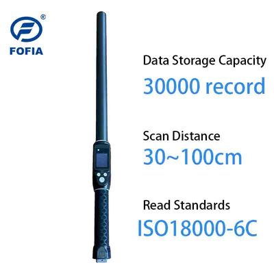 Kompaktny czytnik RFID Stick obsługujący ISO11784 85 FDX B HDX i ID64 tagy z Bluetooth 5 i wodoodporną obudową