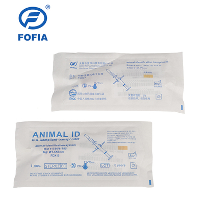 Transponder monitorowania temperatury ISO11784/5 FDX-B Mikroczap Animal ID dla zdrowia i dobrostanu zwierząt