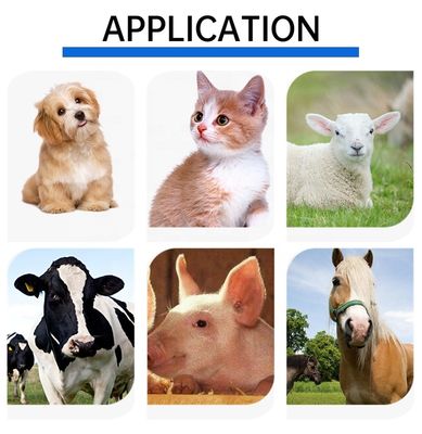 Handheld RFID Microchip Reader with ISO11784/5 FDX-B Standard 1000 Data Storage and 3 AA Battery Power