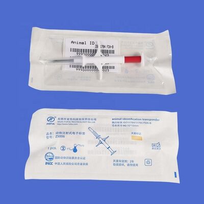 Customized Color Universal Pet Microchip Injectable RFID ID Tag Compatible with Horses Dogs Sheep Goats Camels Cats