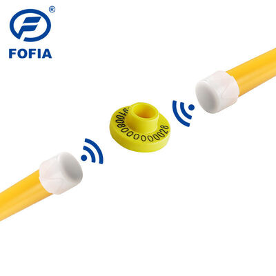 Certyfikowany przez ICAR RFID Ear Tag z materiałem TPU i częstotliwością 134,2 kHz do zarządzania owcami i kozami