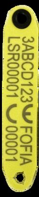 Wysokotemperaturowe RFID z wbudowanym chipem RFID