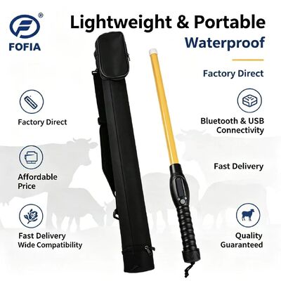 Przenośny czytnik RFID Stick z Bluetooth 5 USB Typ C Transmission Data i odczytywanie dalekiego zasięgu do zarządzania bydłem