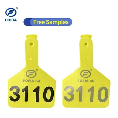 Sprzedaż hurtowa Custom Sheep Ear Tag Jeden kawałek TPU Zwierzęce kolczyki Tagów Drukowanie laserowe Zwierzęce kolczyki do sprzedaży