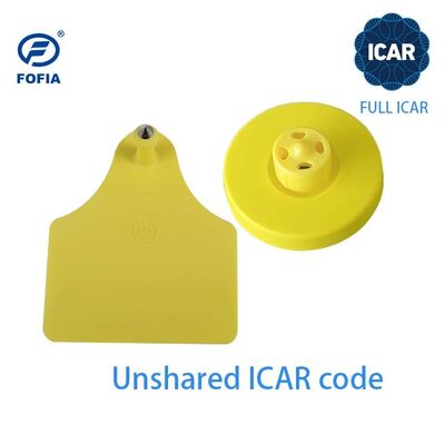 ET908 ICAR Krągłe oznakowanie uszu zwierzęce BLE Reader ISO11784/5 Niewspólny Kod ICAR Dostosowywalne kolory