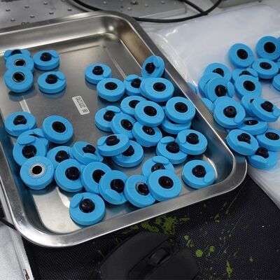 FOFIA Nowy elektroniczny kolczyk RFID TPU Plastik 134,2 KHz Częstotliwość 17 cm Odległość odczytu Pełny certyfikat ICAR dla bydła owiec