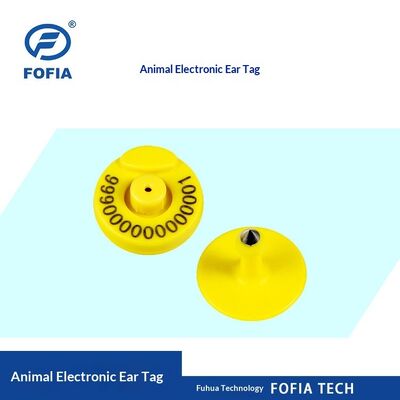 Nowy FDX niskiej częstotliwości elektroniczny tag słuchowy RFID full-duplex świnia bydło otwarte/zamknięte usta identyfikacja zwierząt