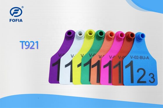T921 Zwierzę Żółty koza Kolczyk do bydła hodowlanego RFID TPU Bydło hodowlane Koń