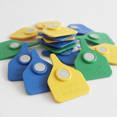 Wodaodporna identyfikacja przeciwpadająca Etykiety zwierzęce Etykiety RFID dla bydła