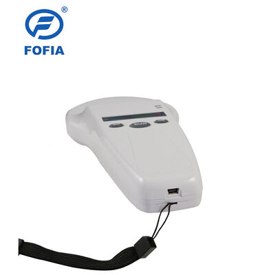Wytrzymały czytnik RFID z ekranem OLED 128x32 USB do tworzyw sztucznych
