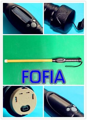 FOFIA PT280 134.2kHz RFID Reader PVC NLIS Australia ICAR Approved Cattle ID 7000 Records Przechowywanie 10-20cm Odległość odczytu ISO