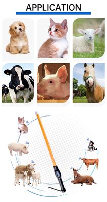 FOFIA wodoodporny PT280 czytnik RFID 134.2kHz PVC Plastic NLIS Australia ICAR Approved Cattle ID USB ISO 11784/5 10-20cm