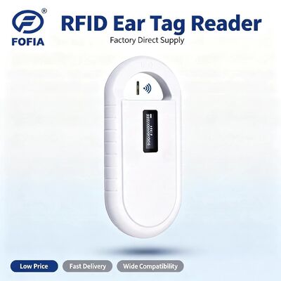 Ręczny czytnik kart RFID z plastikowym mikrochipem dla zwierząt PT160 134,2 kHz OLED Screen USB Bateria litowa CE Certyfikat ISO 11784/11785