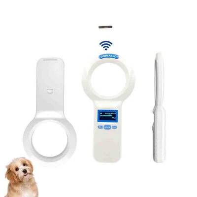 Wytrzymały czytnik ręczny z tworzyw sztucznych PT200 RFID z ekranem OLED 128x64 Protokół ISO11784/5 Długodystansowe czytanie dla zwierząt domowych i użytku w gospodarstwie