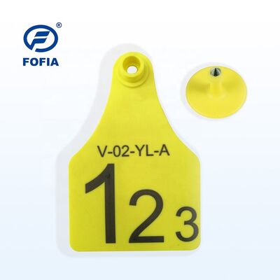 Plastikowe kolczyki w kształcie krowy Różne rozmiary TPU Bydło Bydło Owca Świnia Farma Zawieszki z numerem