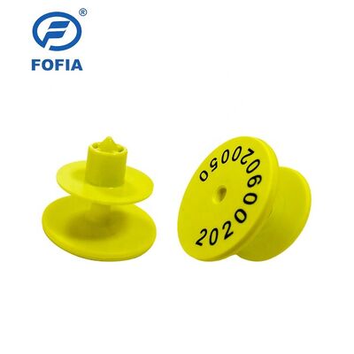 Fofia ICAR ET926 wodoodporny RFID TPU Zwierzęce etykiety ucha FDX-B 134.2Khz EM4305 Chips Hodowla Bydło Trzody chlew Świnia Owiec
