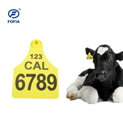 FOFIA ET921 Plastikowe etykiety uszu krowiego, śledzenie zwierząt, kodowanie laserowe, różne rozmiary, bydło, owce, świnie