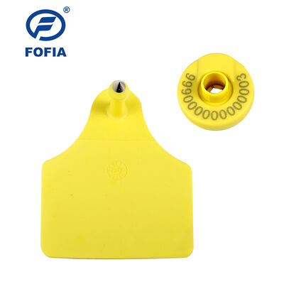 FOFIA 134.2KHZ Rfid Button Eid GPS Ear Tag dla bydła