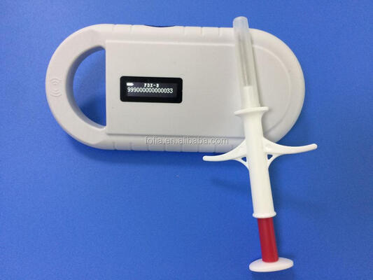 Fofia Ręczny Plastikowy Microchip Zwierzęcy Czytnik Kart RFID PT160 134.2kHz Ekran OLED USB Bateria litowa CE Certyfikowany ISO