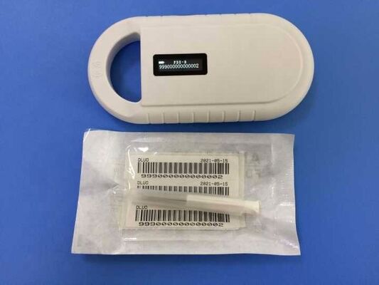 Fofia Ręczny Plastikowy Microchip Zwierzęcy Czytnik Kart RFID PT160 134.2kHz Ekran OLED USB Bateria litowa CE Certyfikowany ISO