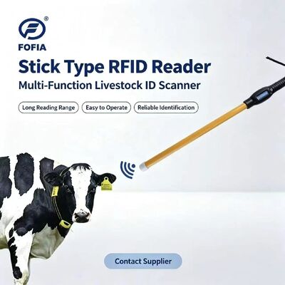 Wodoodporny czytnik RFID PT280 134,2 kHz PVC Plastik NLIS Australia ICAR Zatwierdzony do identyfikacji bydła USB ISO 11784/5 Wiegand RS232