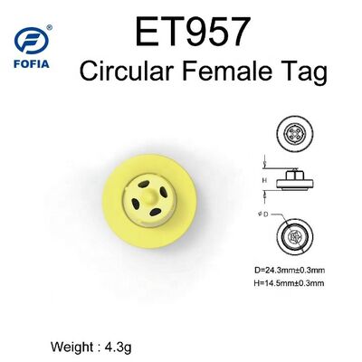 Fofia ET957+T967 Kombinacja Owiec-Kozy Elektroniczne śledzenie zwierząt Tag słuchowy Nowy wysokiej jakości RFID TPU laser kodujący 3 lata