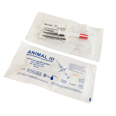 Wytrzymały Fofia Nowy gorąco sprzedawany RFID 134.2kHz PP Materiał Dog ID Mikrochip wodoodporny użytek gospodarstwa domowego Injekcja dla zwierząt domowych 1,5 roku