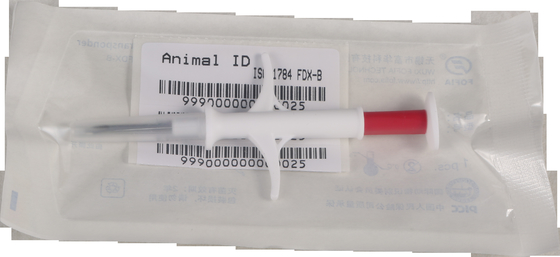 Identyfikacja mikrochipa strzykawki 6,86 g IP67 Antykolizyjna 1,25 * 8 mm