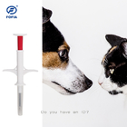1.4 * 8 mm Biały standardowy mikrochip Iso dla psów / kotów
